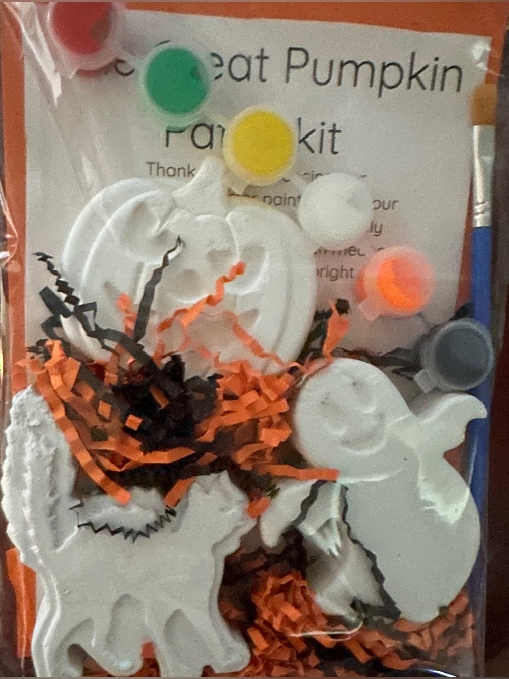 The Great Pumpkin Plaster , painting kit